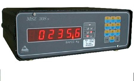 Ηλεκτρονικό Ζυγιστήριο τύπου MSZ 30S Απλής Ζύγισης- 1