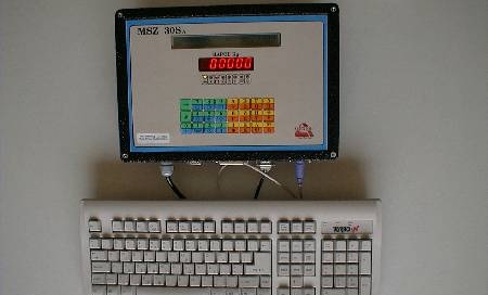 Ηλεκτρονικό Ζυγιστήριο τύπου MSZ 30SA Αλφαριθμητικό με Σειριακή/Παράλληλη Επικοινωνία