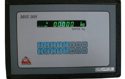 Ηλεκτρονικό Ζυγιστήριο τύπου MSZ 30S με Εισόδους/Εξόδους